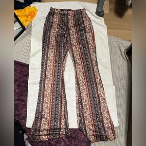 Hippy vibes bell bottom leggings